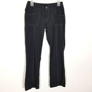 Kuhl Women Mountain Culture Hiking Pants Sz 2 Reg Gray Outdoor Casual Nylon